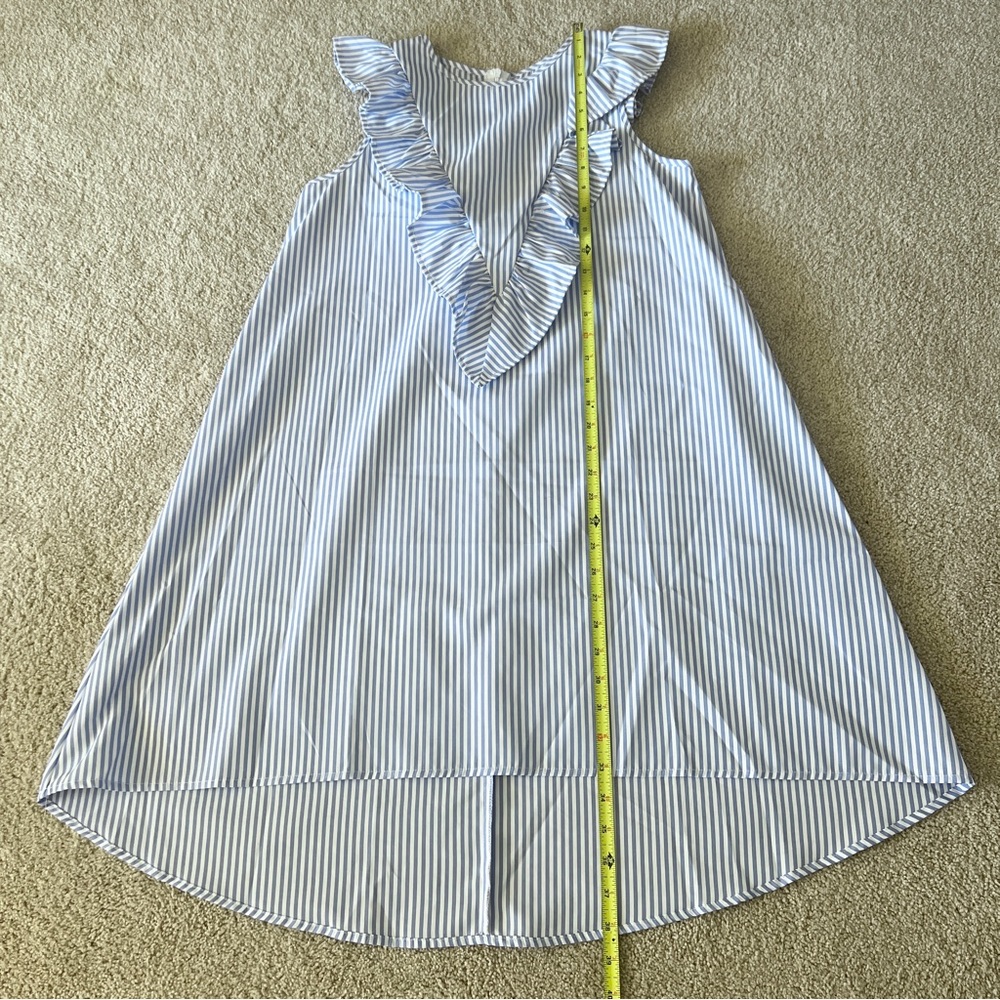 Striped Ruffle Dress - Picture 10 of 11